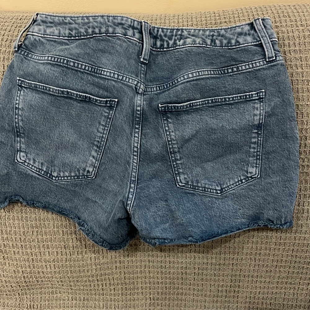 Universal Thread High Rise Denim Shorts - Blue - Picture 2 of 3